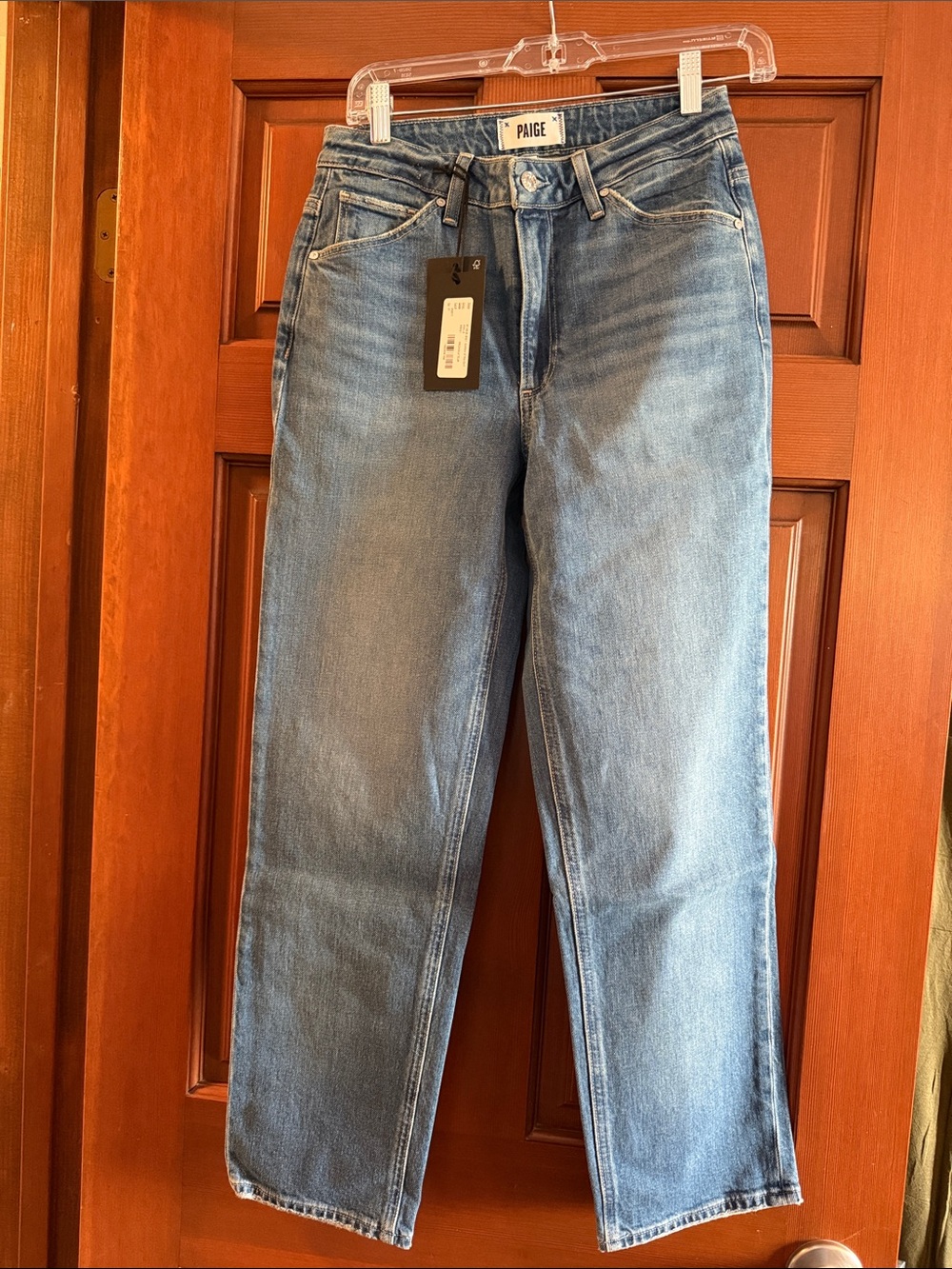 PAIGE Women's Sarah Straight-Leg Jeans Vintage Inspired NWT Size 27
